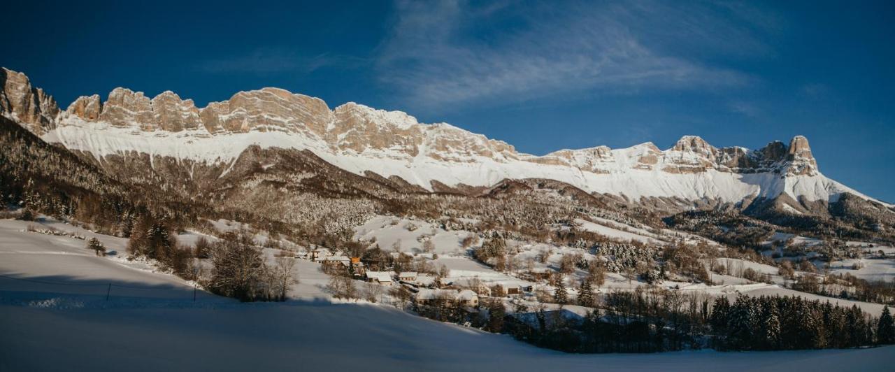 Eterpa Les Chalets De Pre Clos En Vercors Saint-Andéol Buitenkant foto