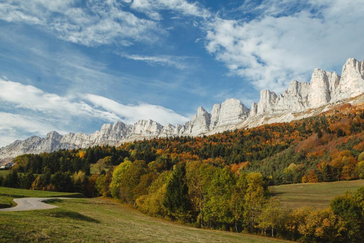 Eterpa Les Chalets De Pre Clos En Vercors Saint-Andéol Buitenkant foto