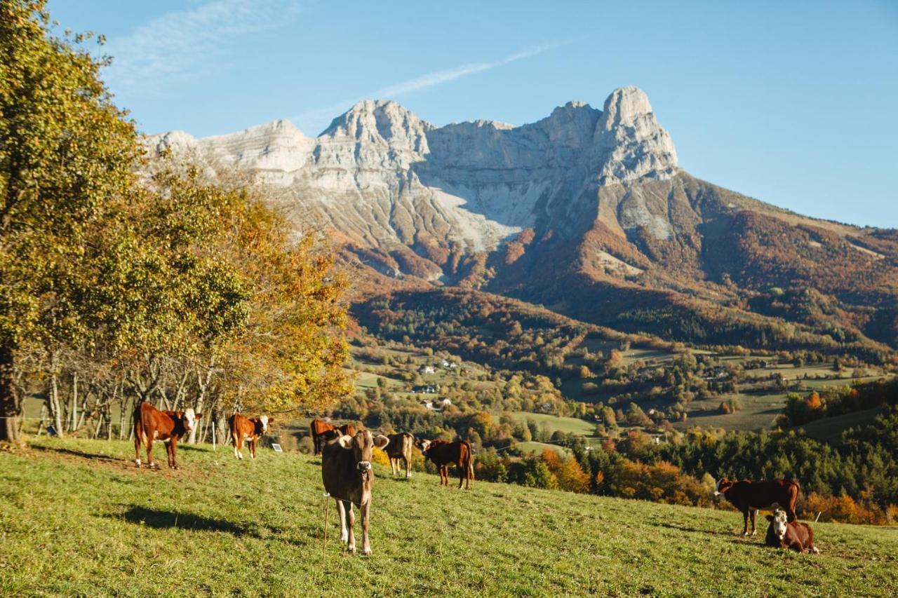 Eterpa Les Chalets De Pre Clos En Vercors Saint-Andéol Buitenkant foto